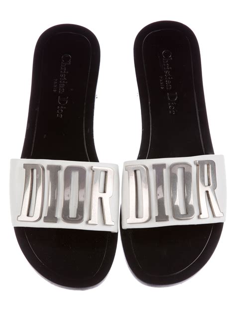 dior evolution slide green|Dior summer sandals.